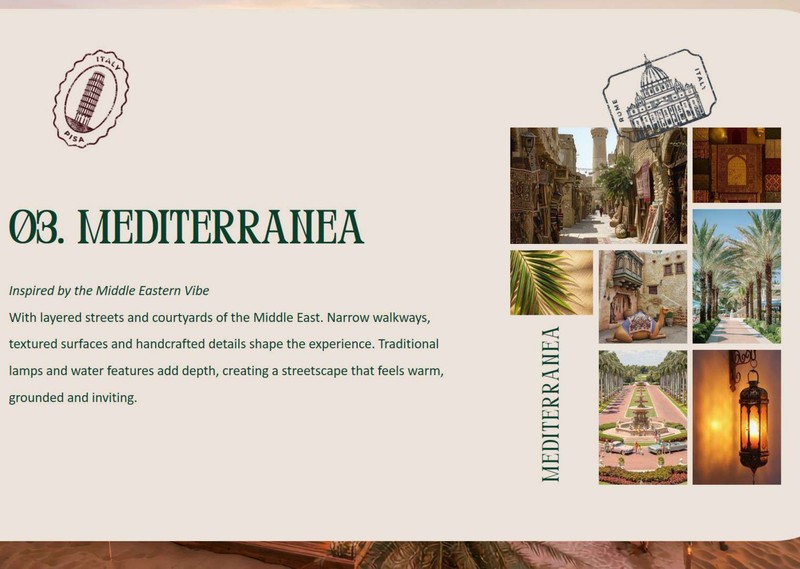 The Global Valley Mediterranea Courtyard